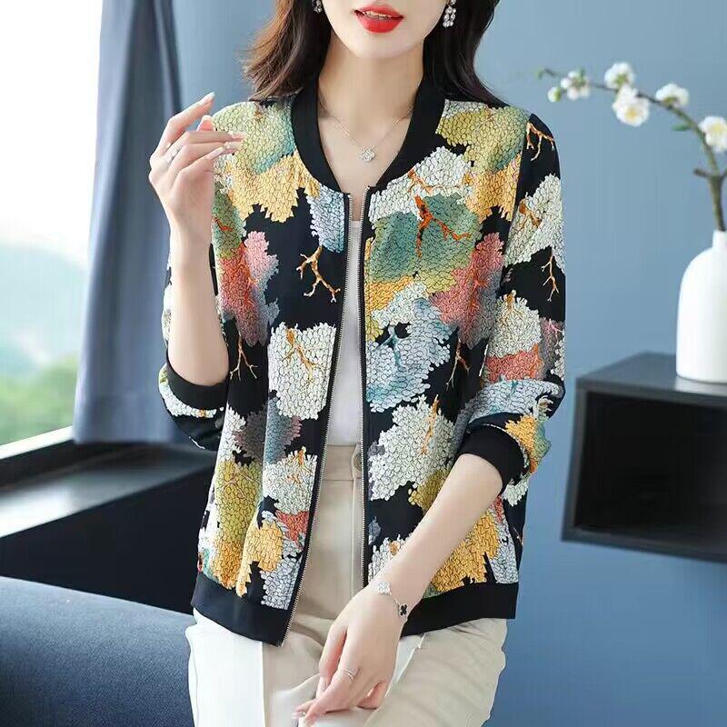 2025 Stylish Women's Large Ice Silk Sun Protection Chiffon Jacket - Long Sleeves, Beach and Holiday Ready