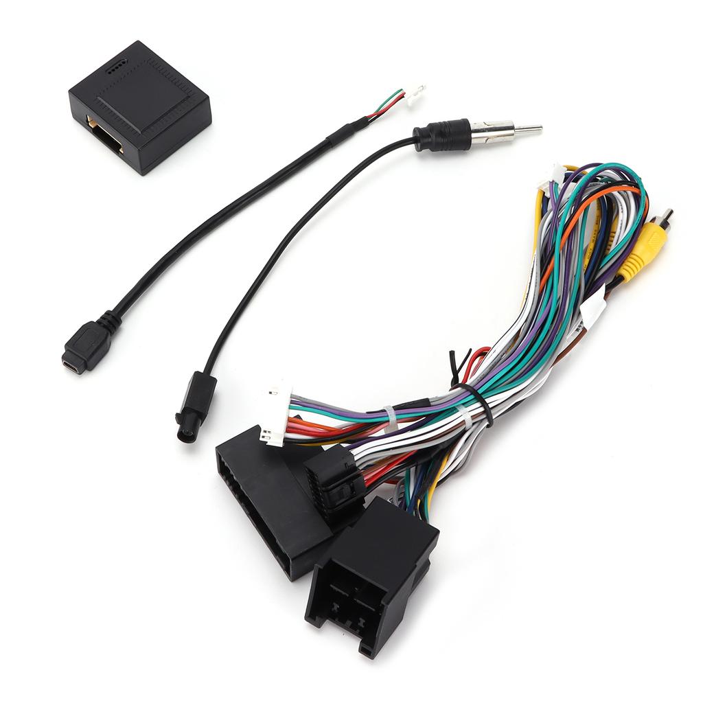 3PCS Car Audio Wiring Harness Adapter with Canbus Box Replacement for Ford FocusEscape