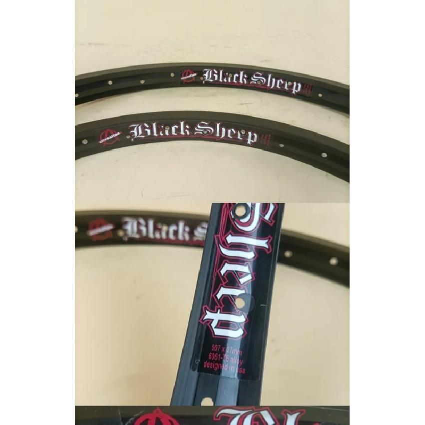 Alienation Bmx Двухслойный Алюминиевый Сплав Обод Тормозной Диск Обод Тормоза Уличный Велосипед для Взбирания Обод Колеса 36 Отверстий 24 Дюйма