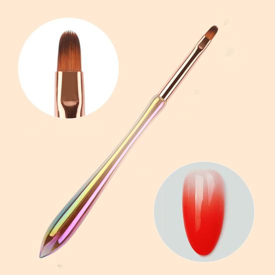 Универсальная ручка для дизайна ногтей создает потрясающий цветочный дизайн, гибкий дизайн, УФ-ручка для маникюра, женские аксессуары