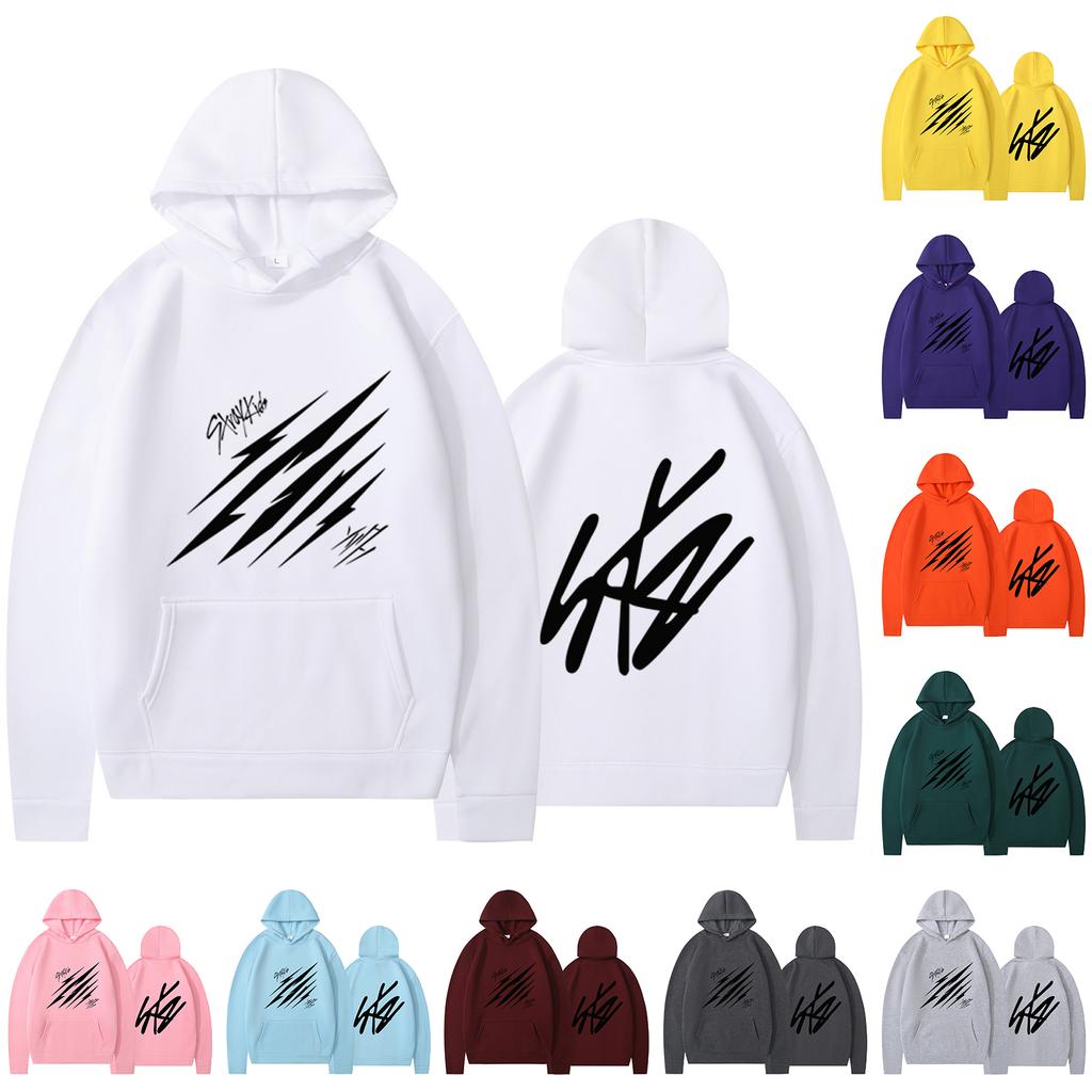 Kids' Hooded Pullover Trendy Long-Sleeved Witch Sweatshirt