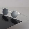 Fashion Sunglasses Women Men Round Mirror Lens Brand Designer Black Sun Glasses Trendy Eyewear Unisex Sexy Classic