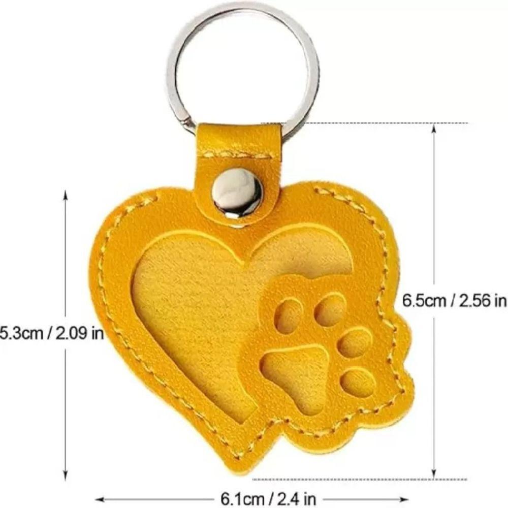 Multiple Colors Pet Hair Memorial Keychain Mini Pet Hair Storage Bag Memorial Gift