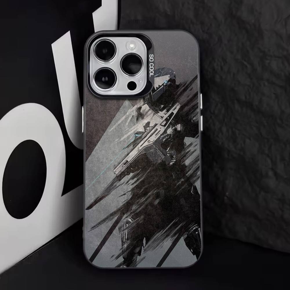 Destiny Чехол для телефона для iPhone 17,16,15,14,13,12,11 Plus,Pro Max,XS,Цветной Серебристый чехол для телефона Funda Cover