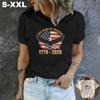 250 Years Of Freedom T Shirt Bald Eagle American Flag 1776-2026 4th of July Tee