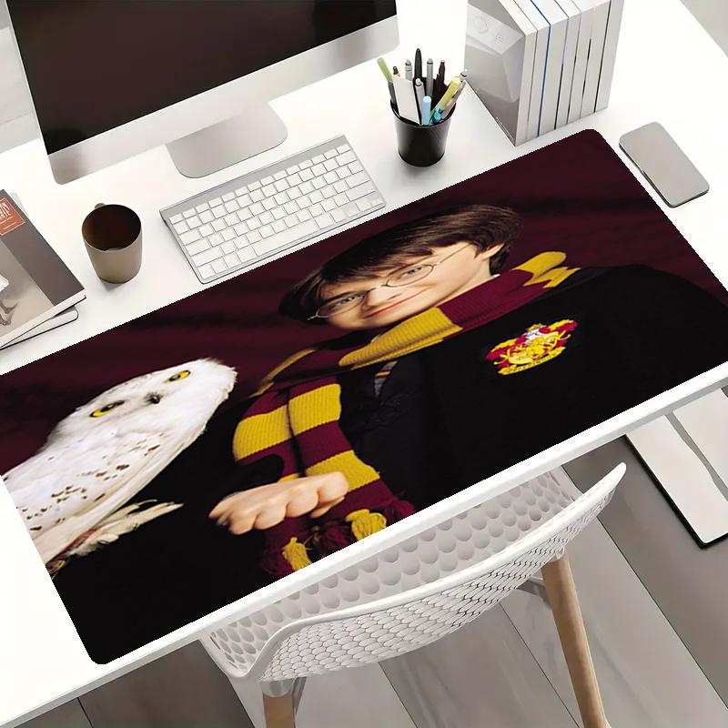 Harry Potter Theme Mouse Pad, Non Slip Rubber Base, Multifunctional Office & Home Decor, Perfect for Workspace Personalization.