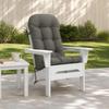 Sun Lounger Cushion PUTTEN 100percent  Polyester Gray