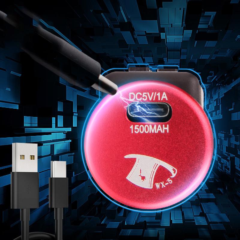 Mini Wireless Tattoo Battery Power Supply 1500MAH Type-C Quick Charge RCA DC Jack for Tattoo Machine Pen