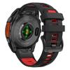 QuickFit 26mm 22mm 20mm Two Tone Silicone Strap for Garmin Fenix 8 E 7X 7 7S Pro 6X 6 6S Pro 5X 5S 5 Plus Bracelet  Band