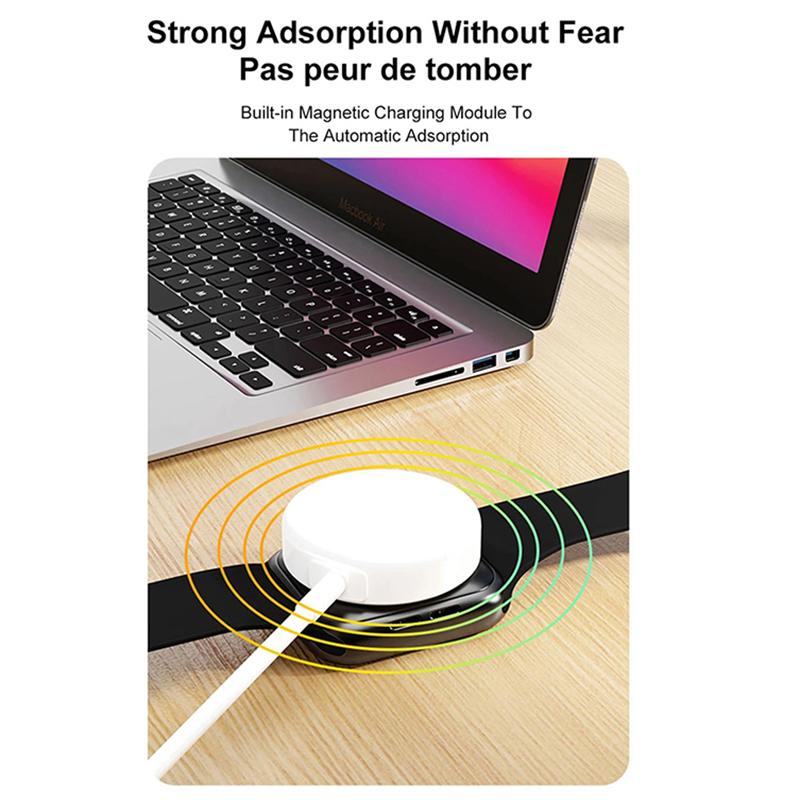 Quick Charger For Apple Watch USB C Wireless Charger For IWatch Series 9 8 7 SE 6 5 4 3 2 1 Magnetic Fast Charging Accessories