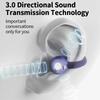 Беспроводные наушники-клипсы Painless Wear 360° Surround Music Super Bass с HD-микрофоном Гарнитура с сенсорным управлением Низкая задержка