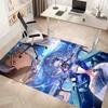 Genshin Impact Navelette Printed Absorbent Washable Carpet, Non-Slip Bathroom Mats, Kitchen Rugs, Yoga Mat,Living Room Entrance, Camping Picnic Rugs