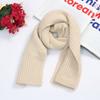 Golji Knit Scarf Unisex Couple Short Winter Muffler
