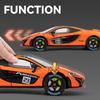 1/24 Суперкар McLaren P1 GTR Сплав Литой Модель Автомобиля Звук и Свет Инерционный Детский Игрушечный Автомобиль Коллекция Классических Украшений