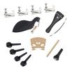 4/4 Violin Accessories 15 Sets Pull String Board + Chin Rest + Qin Code