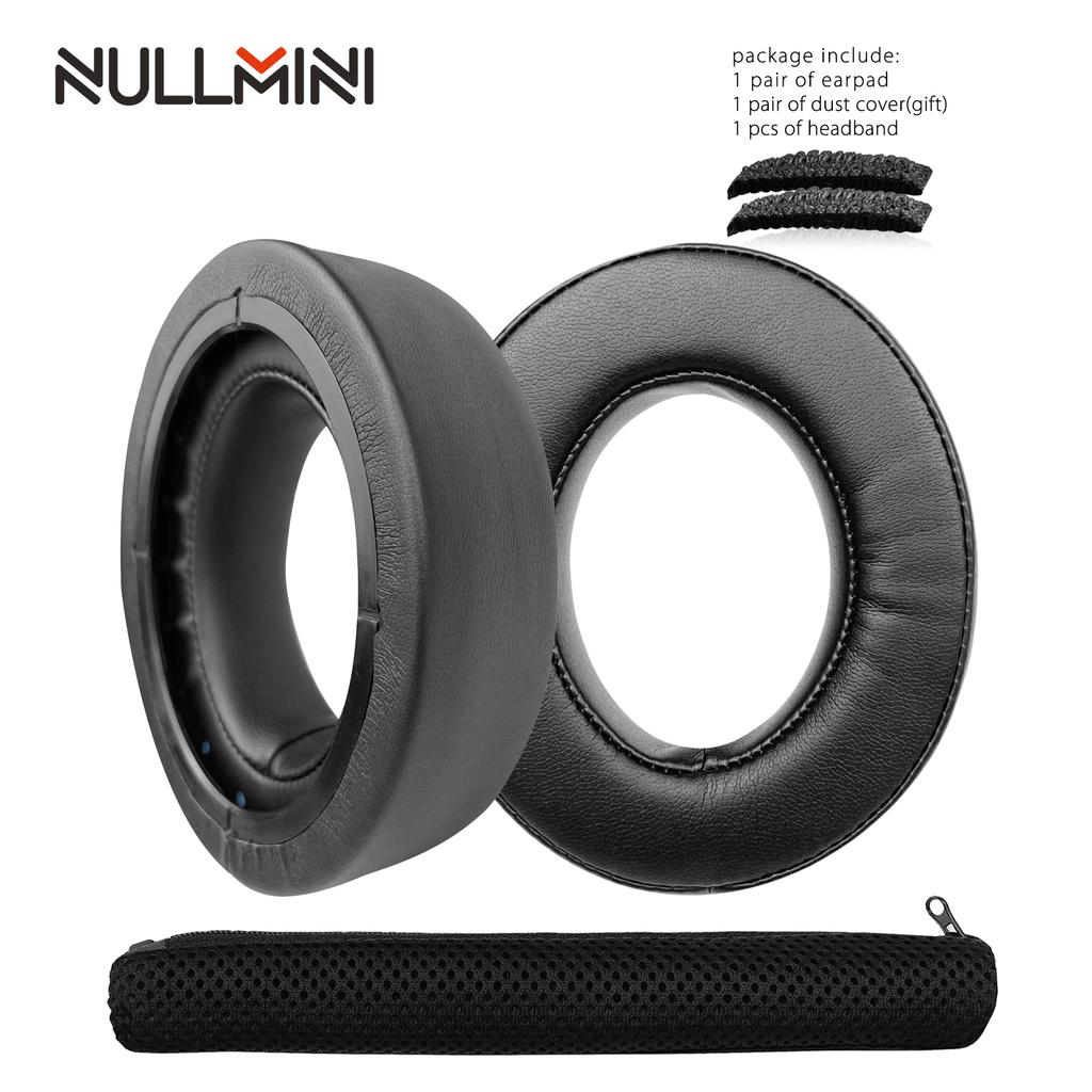 NullMini Replacement Earpads for Corsair HS50 HS60 HS70 Headset Headphones Leather Sleeve Earphone Earmuff