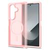 Luxury Frosted Clear Magnetic Case For Samsung Galaxy Z Fold 7 6 Matte Skin Feel For Magsafe Wireless Charging Protective Cover