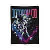 JoJo Золотые одеяла Фланелевые J-JoJos Невероятные приключения Дышащие ультра-мягкие пледы для дома, автомобиля, одеяло
