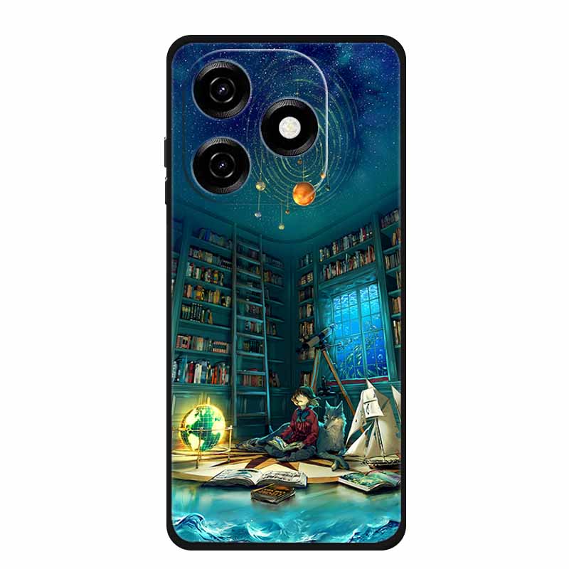 Чехол для Honor X5c Plus Милый Мультяшный Мягкий Силиконовый TPU Защитная Задняя Крышка Чехол для Телефона для Honor X5c Plus Роскошный Бампер Coque