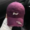 Новая модная брендовая кепка с вышивкой буквы Pro на лице, маленькая бейсболка, женская простая кепка с дыркой и изогнутым козырьком