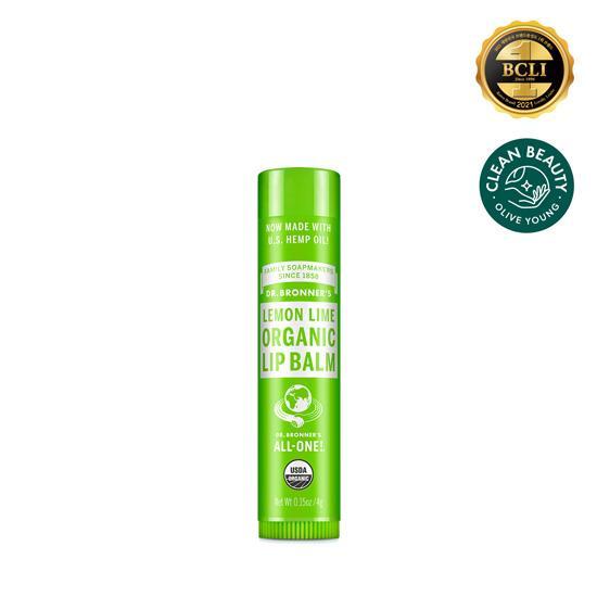 Dr. Bronner's Organic Lip Balm 4g, 4 Types, Choose 1