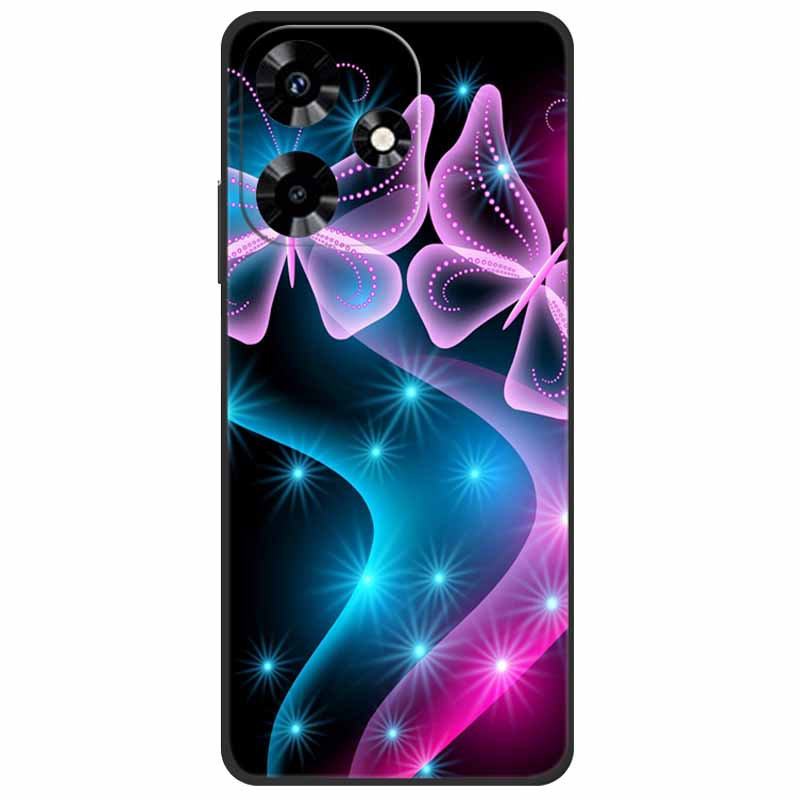Для Infinix Hot 30i NFC Чехол X669D Силиконовый Волк Лев TPU Мягкий Fundas Для Infinix Hot 30i X669C Hot30i 2023 Защитный Черный Capa