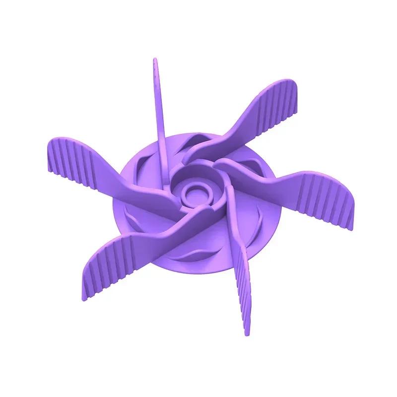 Pet Anti Choke Dog Spiral Slow Feeder Миски для корма для собак Вставка для миски с присоской Нескользящая анти-глотающая собачья профилактика ожирения