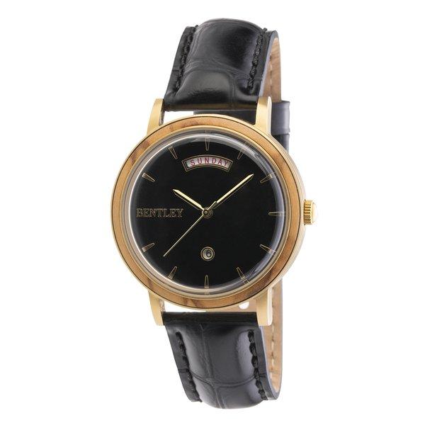 Bentley BT-AM234 Men's Quartz Wrist Watch - Brown / Black BT-AM234-BLG BT-AM234-BKG BT-AM234-GNG Gift Casual Business Sports Student