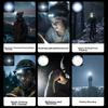 Motion Sensor Headlamp, Long Battery Life, LED Night Fishing, High Brightness, Rechargeable, Ultra-Bright, Long-Range, Waterproof