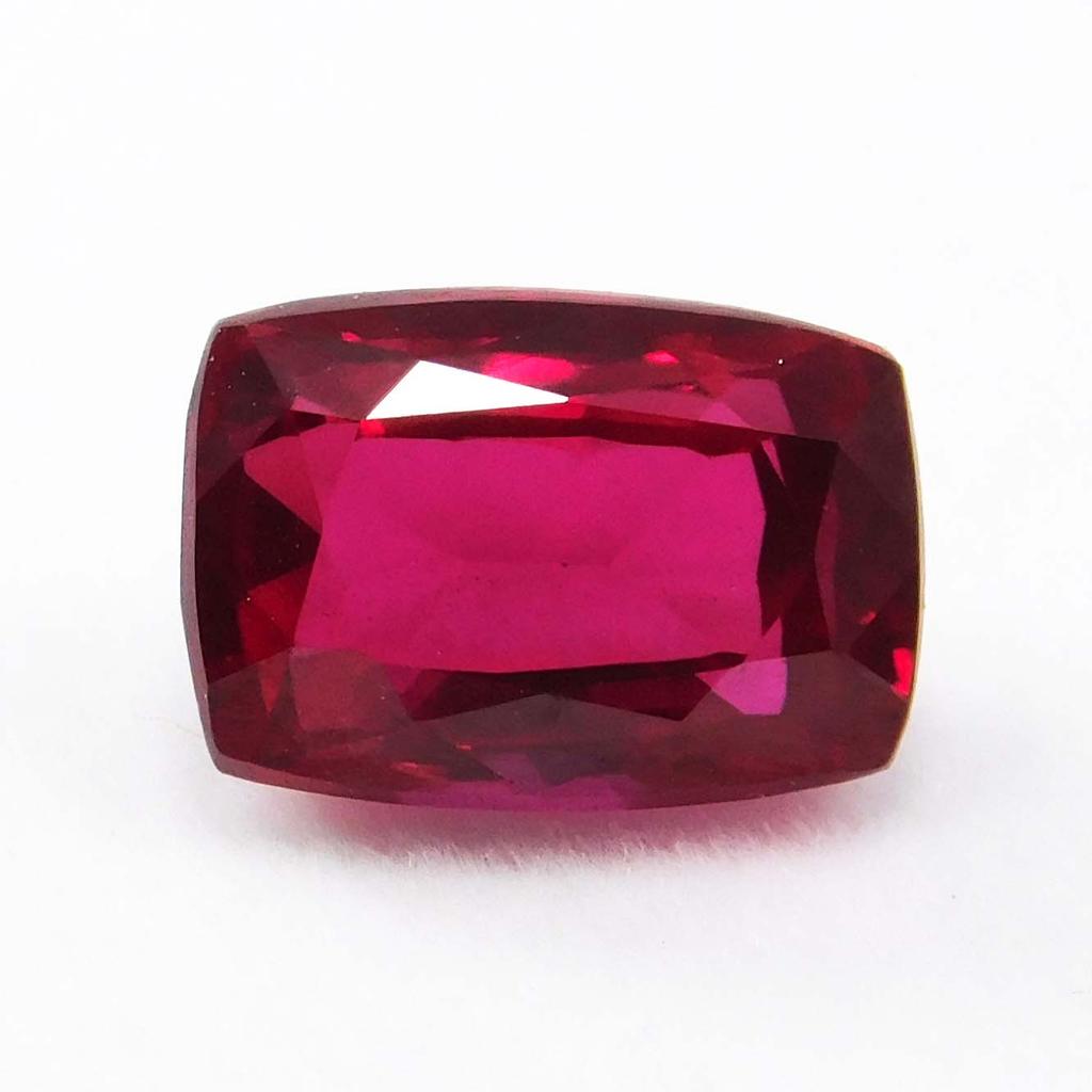 Natural Red Ruby Loose Gemstone 10.58 ct Cushion Cut Jewellery Making for Jewelry Making and Crafts
