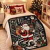 Interactive Drawing Blanket for Artists Christmas DIY Coloring Blanket, Color Your Own Throw 59" x 49" Cozy Creative Art Projects Adults Project Kids