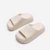 Fashion Beach Thick Sole Eva Slippers Women Thick Platform Indoor Home Slides Woman Lightweight Non Slip Bathroom Flip Flops