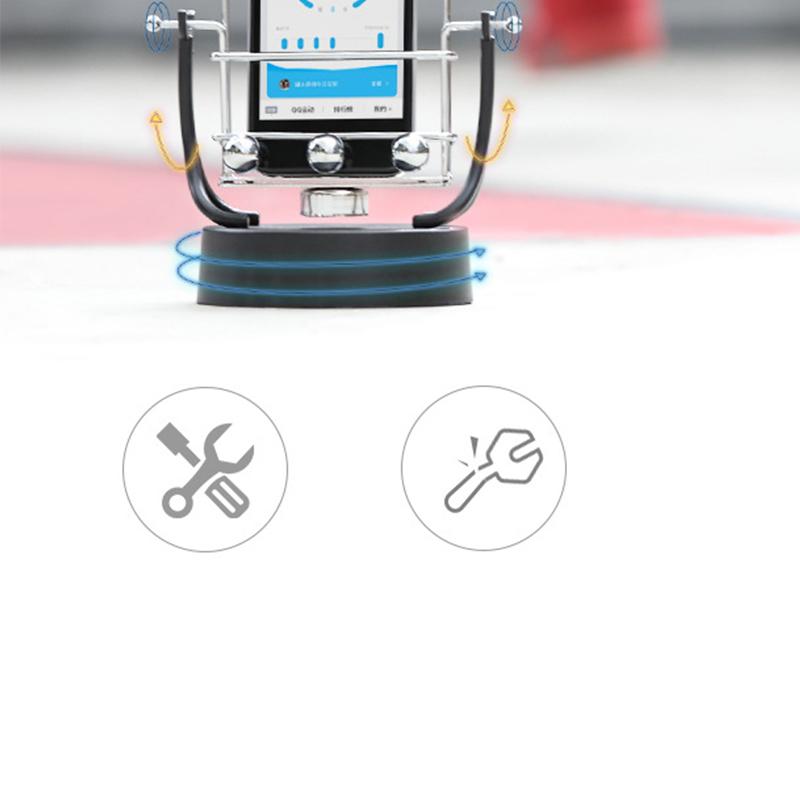 Устройство для качания телефона Автоматическая вибрирующая Электронная машина для движения Вращающееся качание Держатель для мобильного телефона для подсчета шагов Gd