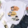 Японское аниме Haikyuu Футболка Женская Топ Харадзюку Японский Стиль Футболка Унисекс Летняя Одежда Y2k Короткий Рукав Женские Футболки