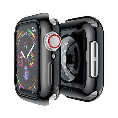 Чехол для Apple Watch 44 мм 40 мм 45 мм 41 мм 42 мм 38 мм защитное стекло iwatch силиконовый бампер apple watch series 3 6 se 7 8 9