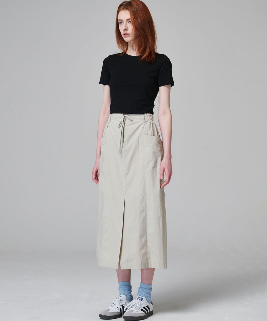 Marop 3105 Nylon Skirt (Beige)