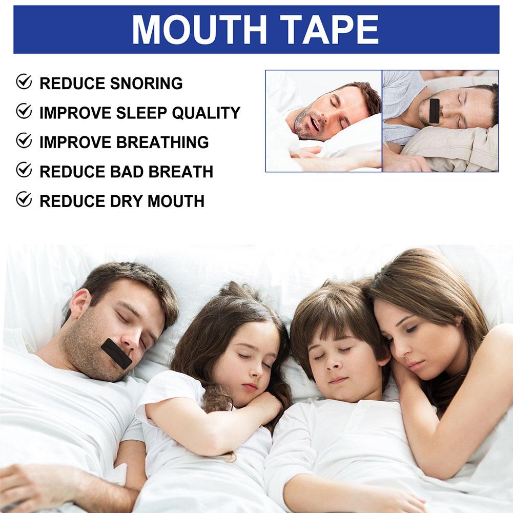 1-3pack Anti-snoring Sleeping Patch Children Adult Breathing Lip Health Sleep Improving Mouth C Y9H1