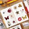 50 шт. Стикеры Y2K Lucky Girls для DIY из ПВХ, для скрапбукинга, телефона, багажа, скейтборда, водонепроницаемые наклейки