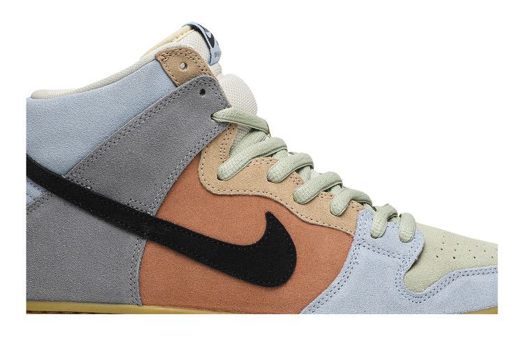 Men's Sneakers Nike SB Dunk High Spectrum Multi-Color/Black-Gum