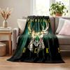 Milwaukee Bucks blanket Flannel Blanket Soft Cozy Plush Throw for Sofa Bed Lightweight Home Decoration Gifts for Christmas various holidays