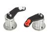 Renault Master II 98-10 front door lock inserts 2 pcs. set
