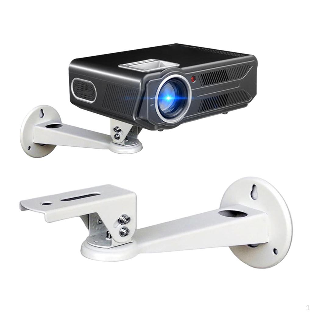 Кронштейн для проектора, подставка для крепления на стену, с крепежными винтами, металл