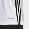 Adidas Таблица 23. Трикотажная футболка с короткими рукавами и круглым вырезом, мужские топы, белые H44526