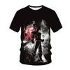 Summer  Animation Anime Men's and Women's Summer Casual Clothes Wukong Top 3D T-shirt