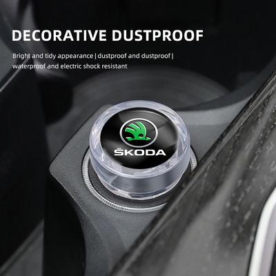 2025 Новое Автомобильное Устройство Зажигания Внутренняя Пылезащитная Крышка Аксессуары Для Skoda Octavia Kodiaq Fabia Superb Karoq Yeti Rapid Mk3 V