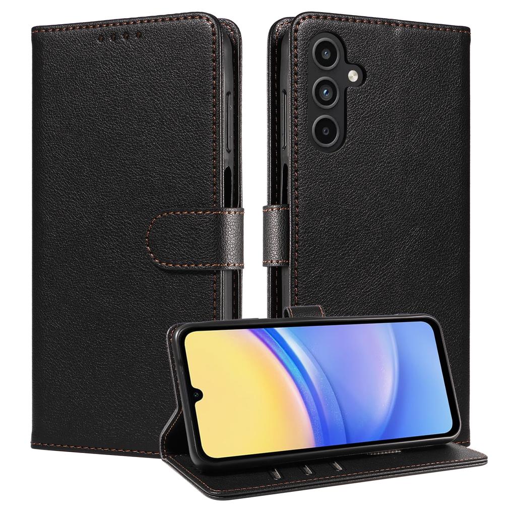 Подходит для чехла телефона Samsung A15 4G/5G, кожаный чехол-книжка с защитой от скимминга для телефона Samsung S24, защитный чехол-книжка