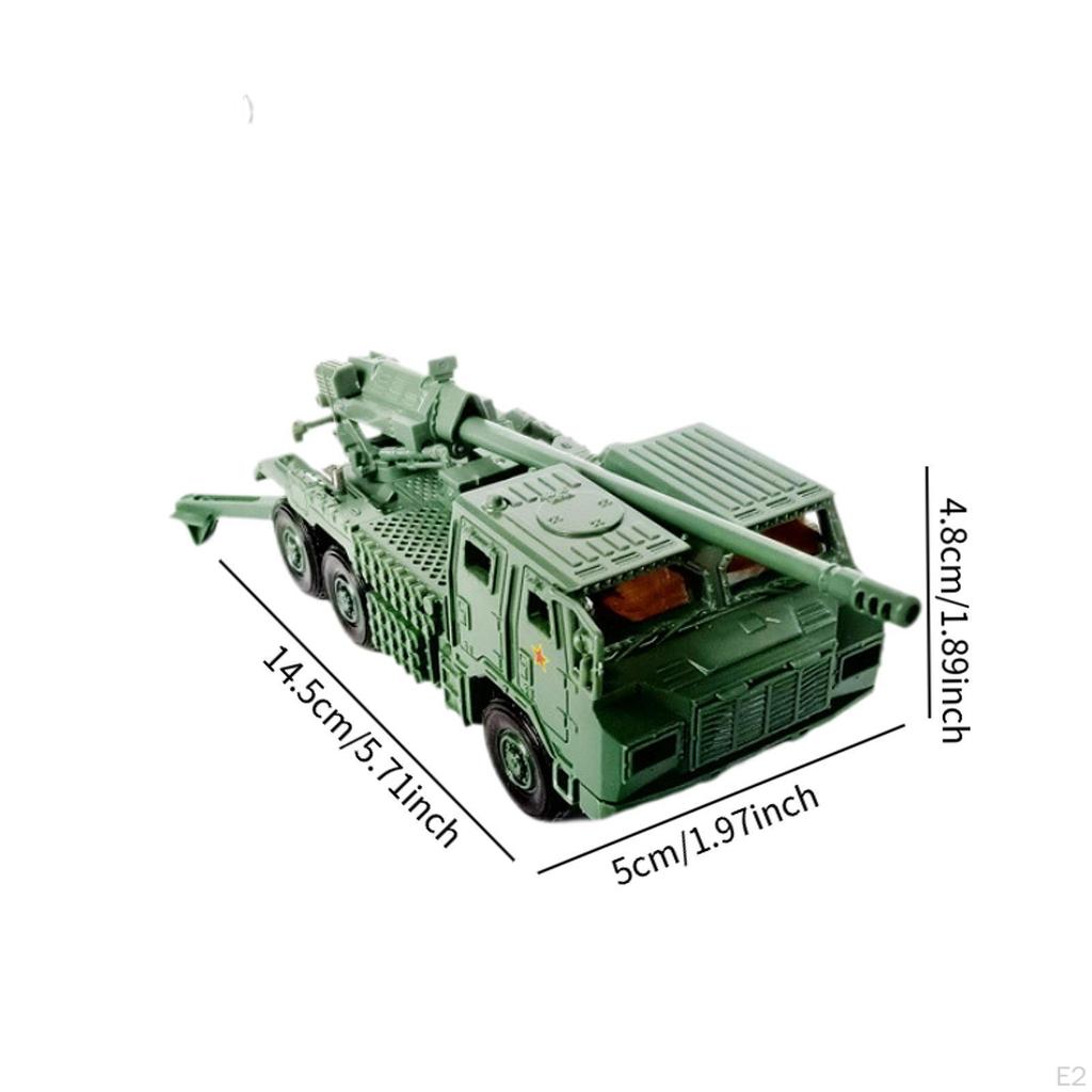1/72 4D Tank Model Chariot Miniature Armored Vehicle Building Kit for