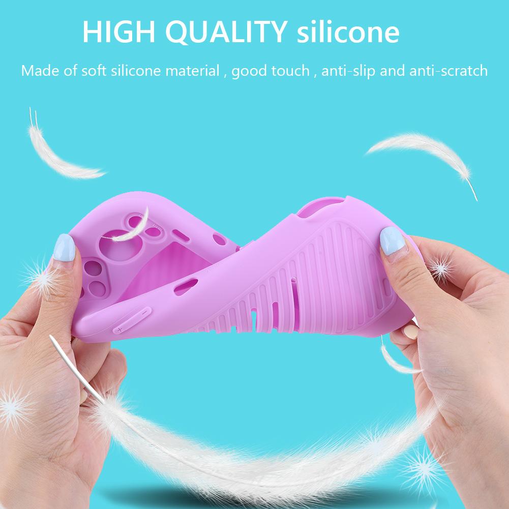 Силиконовый чехол Защитный чехол Нескользящий протектор Ракушка Рукав Чехол с мягкой кожей для Игровой консоли Trimui Smart Pro Аксессуары