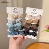 Simple Bow Hair Ropes Colorful Elastic Traceless Ponytail Rubber Band For Women Girls Cute Fashion Hair Accessories