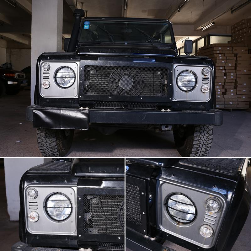Защитный чехол для автомобильных фар, задний фонарь для Land Rover Defender 2014-автомобильный светильник, декоративный корпус, внешний